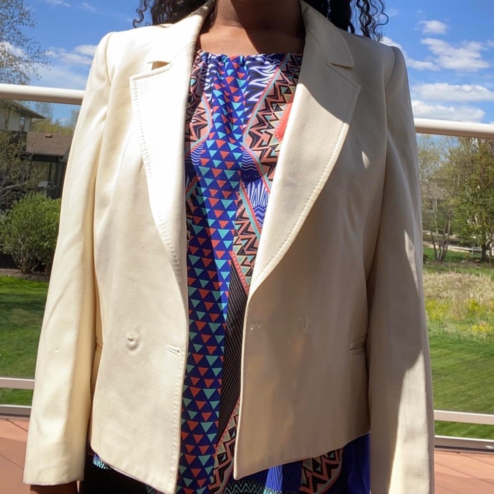 Vintage cream blazer